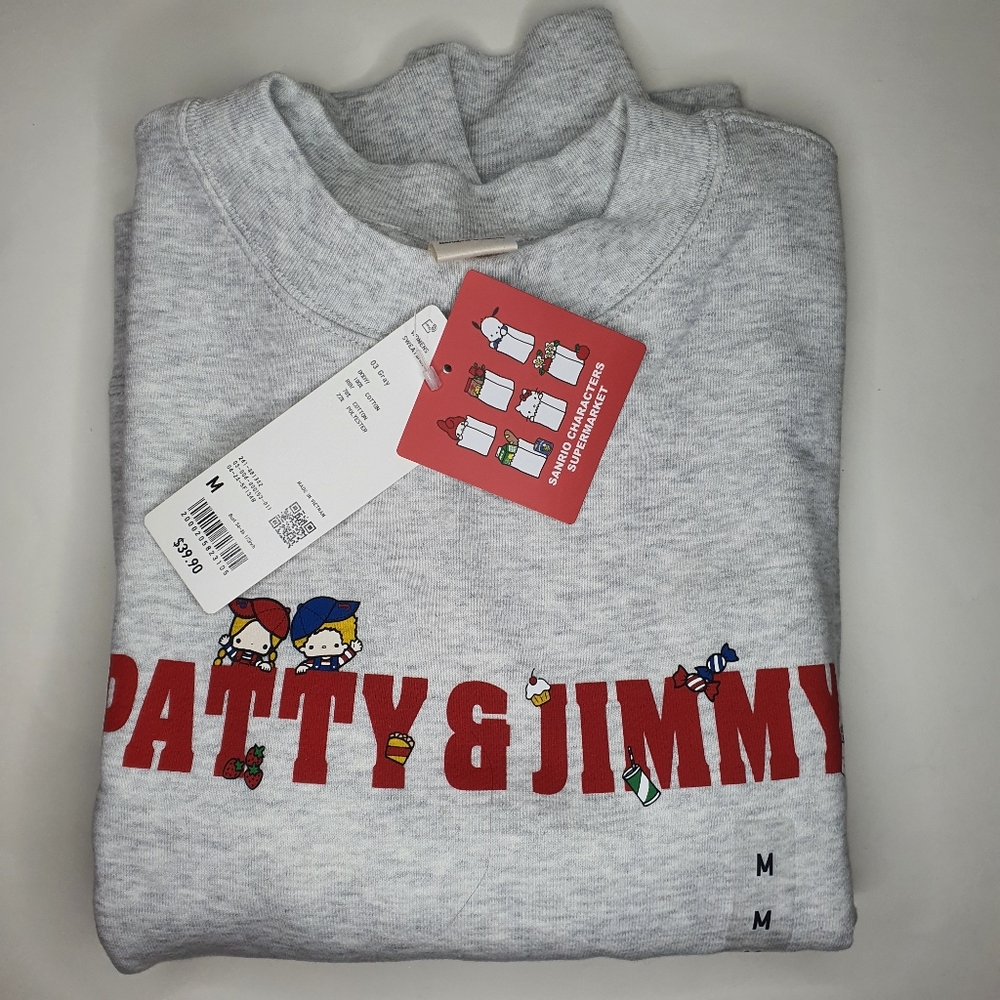 Uniqlo Sanrio characters Sweatshirt M + FREE GIFT - NWT - Picture 4 of 4
